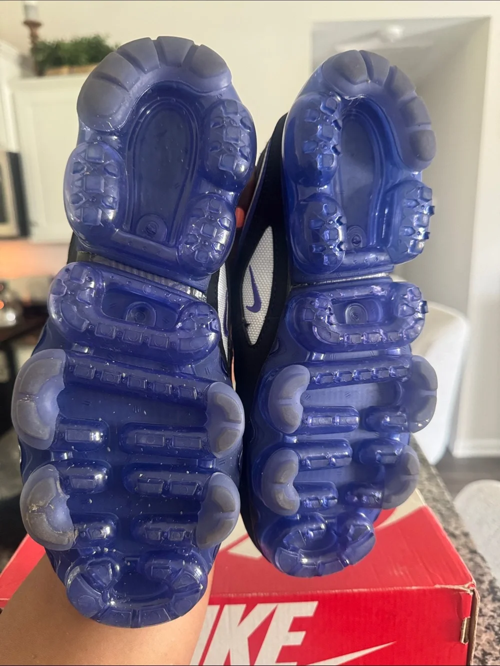 Nike Kids Black & Purple VaporMax 97 Sneakers